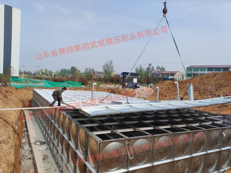 宿州600立方BDF地埋水箱